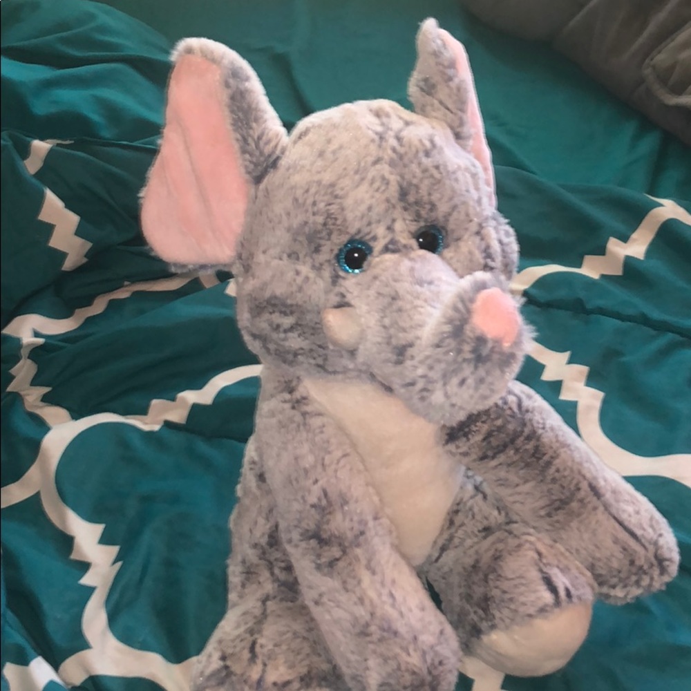 Stuffed elephant
